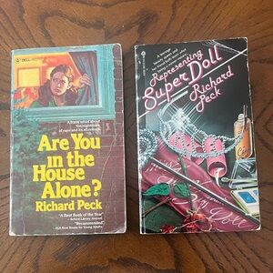 Richard Peck teen books | set of 2 vintage novels